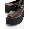Linley Brown Platform Loafer (Women) | Prologue Shoes - 3 of 4