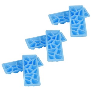 Chef Craft Iceberg Ice Cube Tray 2pc Set - Creates 15 Fun Shaped Cubes - 1 of 2