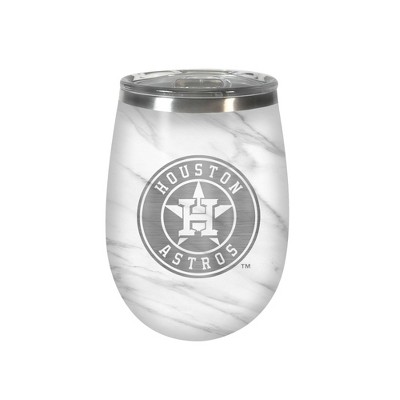 MLB Houston Astros 10oz Marble Wine Tumbler