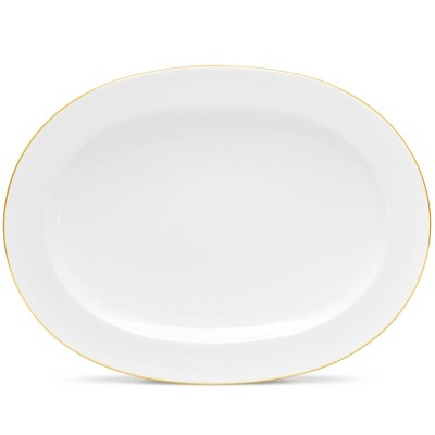 Square Porcelain Divided Serving Platter 11.5 White - Threshold™ : Target