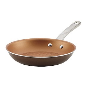 Ayesha Curry Home Collection Nonstick Frying Pan / Fry Pan / Skillet - 9.25 Inch, Brown - 1 of 4
