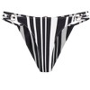 Women's Plus Size Amara Print Bikini Pant - black | CCX - 4 of 4