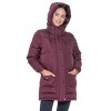 Women's Winter Puffer Parka Coat - S.E.B. By SEBBY - 4 of 4