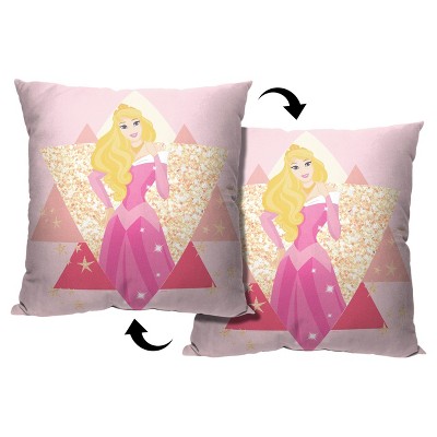 Disney Princesses Sparkly Beauty Throw Pillow 18x18 Inches