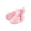 Hudson Baby Infant Girls Trapper Hat, Mitten and Bootie Set, Light Pink - 4 of 4