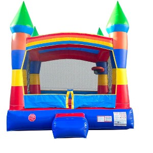 Pogo Bounce House Crossover Kids Inflatable Bounce House with Blower - 1 of 4