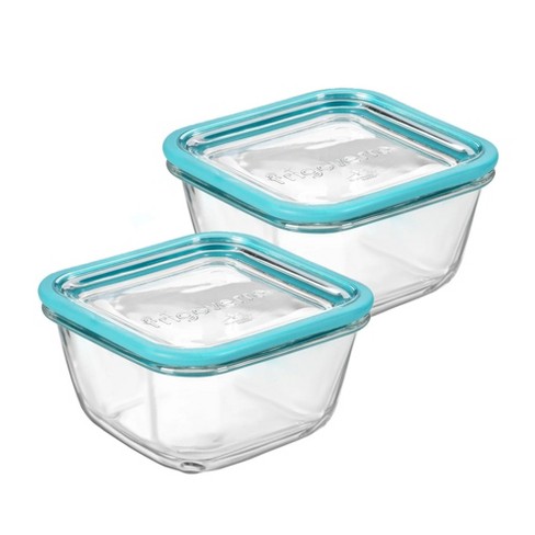 Bormioli Rocco Frigoverre Future Square Container, 26.25 oz - Set of 2 - image 1 of 4