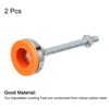 Unique Bargains Carbon Steel Non-Skid Adjustable Furniture Table Feet Leveling Feet 2 Pcs - 3 of 4