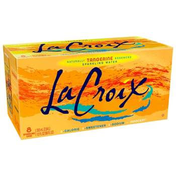 LaCroix Sparkling Water Tangerine - 8pk/12 fl oz Cans