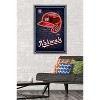 Trends International MLB Washington Nationals - Neon Helmet 23 Framed Wall Poster Prints - 2 of 4