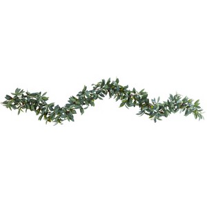 Nearly Natural 6.5-ft Olive Artificial Garland - 1 of 1