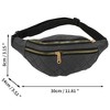 Unique Bargains Argyle Fanny Pack 1 Pc - 3 of 4