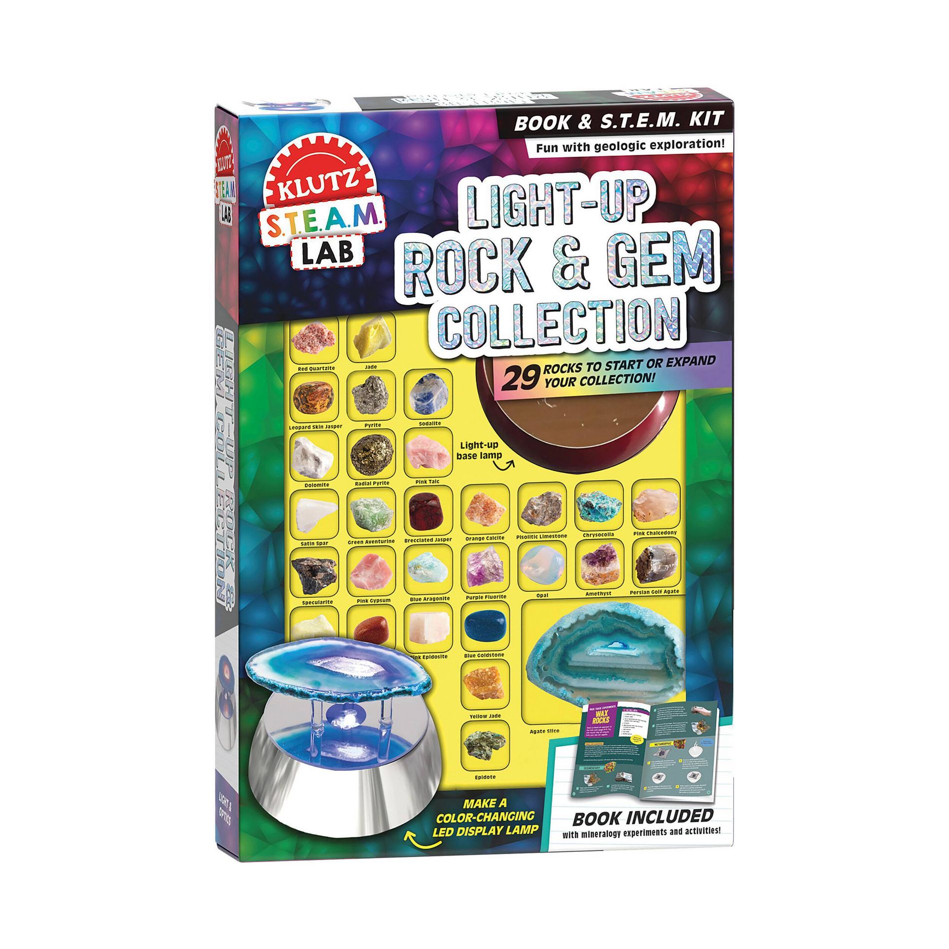 Klutz Light-Up Rock and Gem Collection