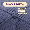Hearth & Harbor Soft Yarn for Crocheting - Crochet & Knitting Yarn, 250 Yards Amigurumi Yarn, Cotton-Nylon Blend, Worsted Weight Yarn 4 - 2 of 4