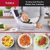 Fullstar 3 Blade Food Chopper White: Manual, Plastic & Stainless Steel, Dishwasher-Safe, 3-Piece Set, Compact Design - 2 of 4