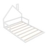 YOOCOZZ Wood Floor Bed with House-shaped Headboard - 2 of 4