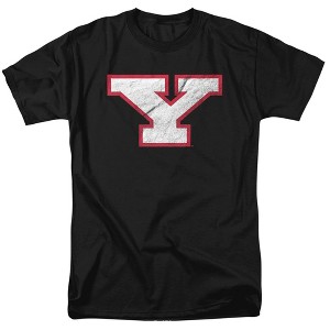 Men's Youngstown State University Official Distressed Primary T-Shirt - 1 of 4