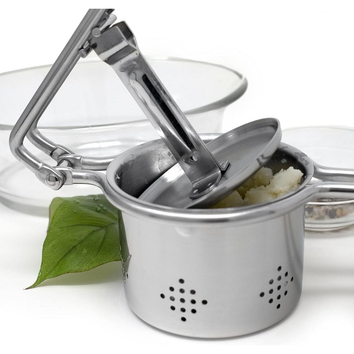 Norpro Commercial Grade Stainless Steel Potato Ricer - 22oz Capacity - thumbnail 6