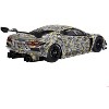 Chevrolet Corvette Z06 GT3.R Gray and Yellow Graphics "Sebring Test Car" (2022) 1/18 Model Car by Top Speed - 4 of 4