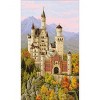 RIOLIS Counted Cross Stitch Kit 13.75"X23.5"-Neuschwanstein Castle (14 Count) - 2 of 2