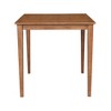 36"x36" Solid Wood Counter Height Table, Shaker Legs, Parawood - International Concepts - 2 of 4