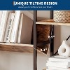4 Tier Bookshelf,Bookcase with 11 Open Display Shelves, Large Etagere Bookshelf, Adjustable Rustic Industrial Style Book Shelves, Modern Bookshelves - 4 of 4