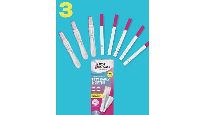 First Response Comfort Pregnancy Tests - 8ct, 2 of 8, play video