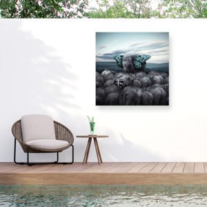 Trademark Fine Art - Hardibudi  Hail To The King Matted Framed Art - 1 of 4