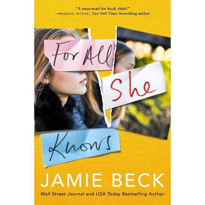For All She Knows - (Potomac Point) by  Jamie Beck (Paperback)