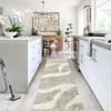 Area Rug Geometric Stripes Rug Modern Washable Living Room Rug Low Pile Non-Slip Throw Rugs for Bedroom Office - 3 of 4