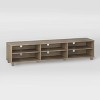 Hollywood TV Stand for TVs up to 85" Wood Grain - CorLiving - 4 of 4