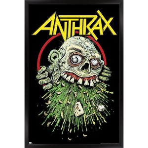 Trends International Anthrax - Zombie Puke Framed Wall Poster Prints - 1 of 4