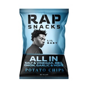 Rap Snacks All In Potato Chips - Lil Baby – 2.5oz - 1 of 2