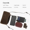Premium Suede Leather Crossbody Purses for Women, Small Shoulder Bag with Adjustable Strap - 4 of 4