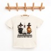 Chick or Treat Halloween Chickens - Youth Short Sleeve Graphic T-Shirt and Toddler Short Sleeve Graphic T-Shirt - 2 of 4