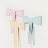 Meri Meri Pastel Bow Cake Toppers (Pack of 3) - 3 of 4