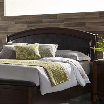 target leather headboard