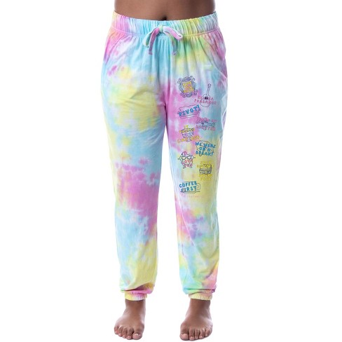 Iridescent Dharma Dye Rainbow Tie Dye Gradient Pajama Pants for