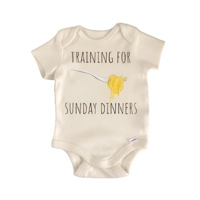 Italian Sunday Dinner Pasta - Baby Boy Girl Clothes Infant Onesie® Funny Cute Newborn GS1 BBY