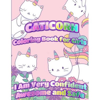 Caticorn Coloring Book For Girls - by  Skypi (Paperback)