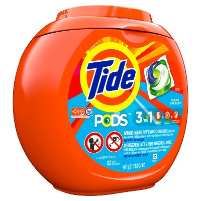 washing detergent pods