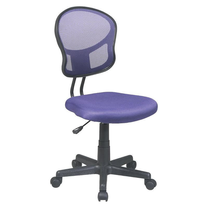 Mesh Task Chair Purple - OSP Home Furnishings, 1 of 6