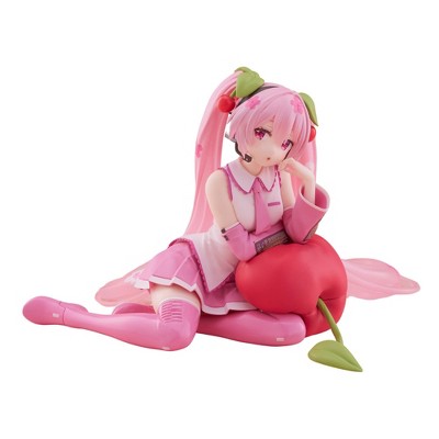 Taito Sakura Miku Desktop Cute Figure (Cherry Cushion Ver.)