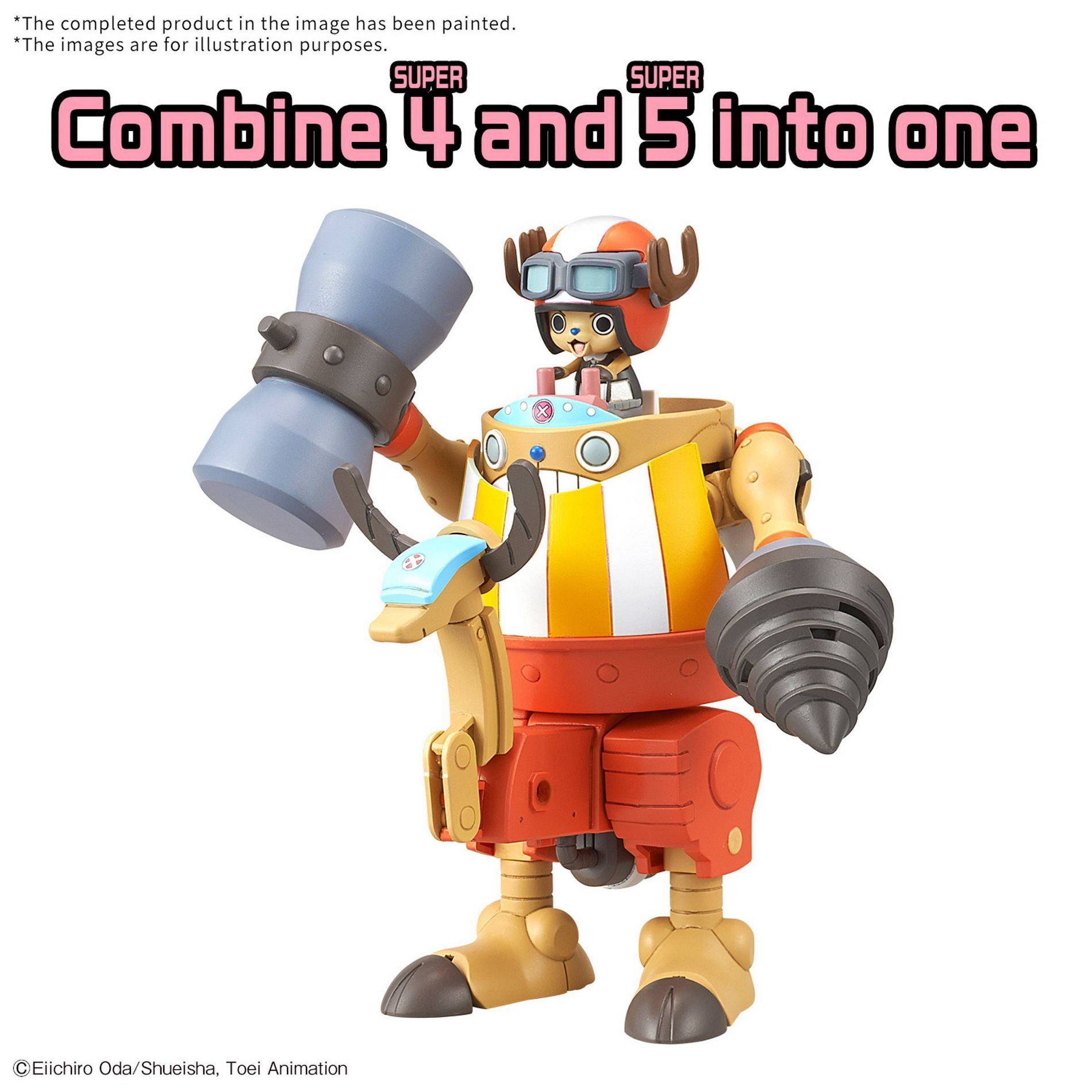 One Piece Chopper Robo Super Kung Fu Tracer Walk Hopper