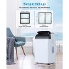 12000 BTU Portable Air Conditioner, 3-in-1 AC Unit with Dehumidifier & Fan for Rooms Up to 550 Sq.Ft,51dB Ultra Quiet,Remote Control,24-Hour Timer - 4 of 4