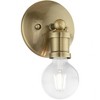 Livex Lighting Lansdale 1 - Light Vanity in  Antique Brass - 3 of 4