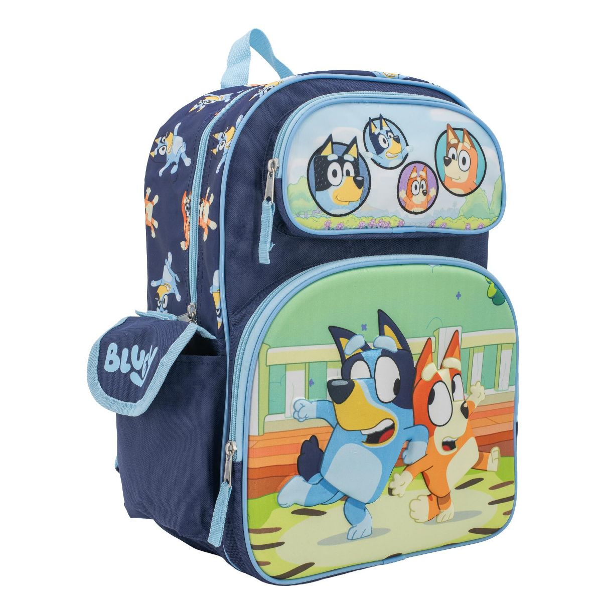 Character Backpack With front pocket, for Boys & Girls Bookbag with Adjustable Shoulder Straps - thumbnail 2