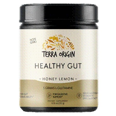 Terra Origin Healthy Gut - Honey Lemon - 8.16oz