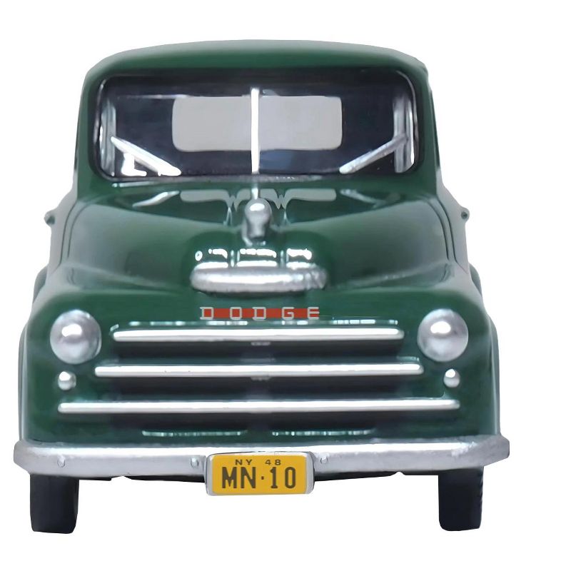 1948 Dodge B-1B Pickup Truck Green "Railway Express Agency" 1/87 (HO) Scale Diecast Model Car by Oxford Diecast, 3 of 5