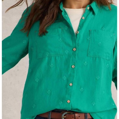Women's Sophie Organic Cotton Shirt - White Stuff